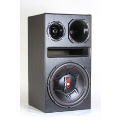 Caja Trio Bomber Subwoofer Bomber One 12 Pulg  Drivers Db200x Tweeter Stb350