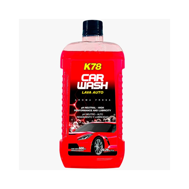 Lava Autos Car Wash Ph Neutro K78 Fresa 600 Cc
