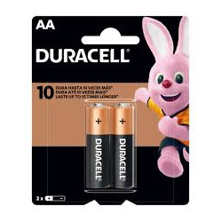 Pilas Duracell Aa Blister 2 Unidades