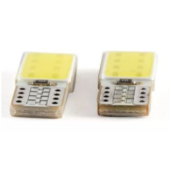 Led T10 Cob Blanco Frio 12 Volt Blister X 2 unidades