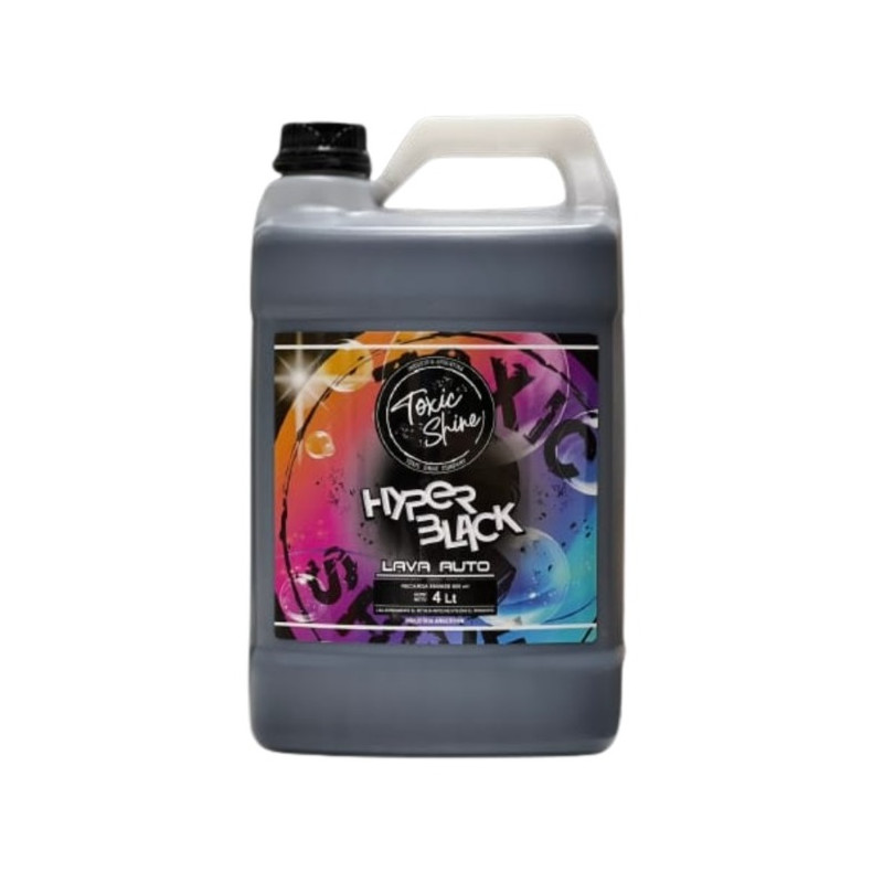Shampoo Hyper Black Gold Edition 4 Lts Toxic Shine Galon