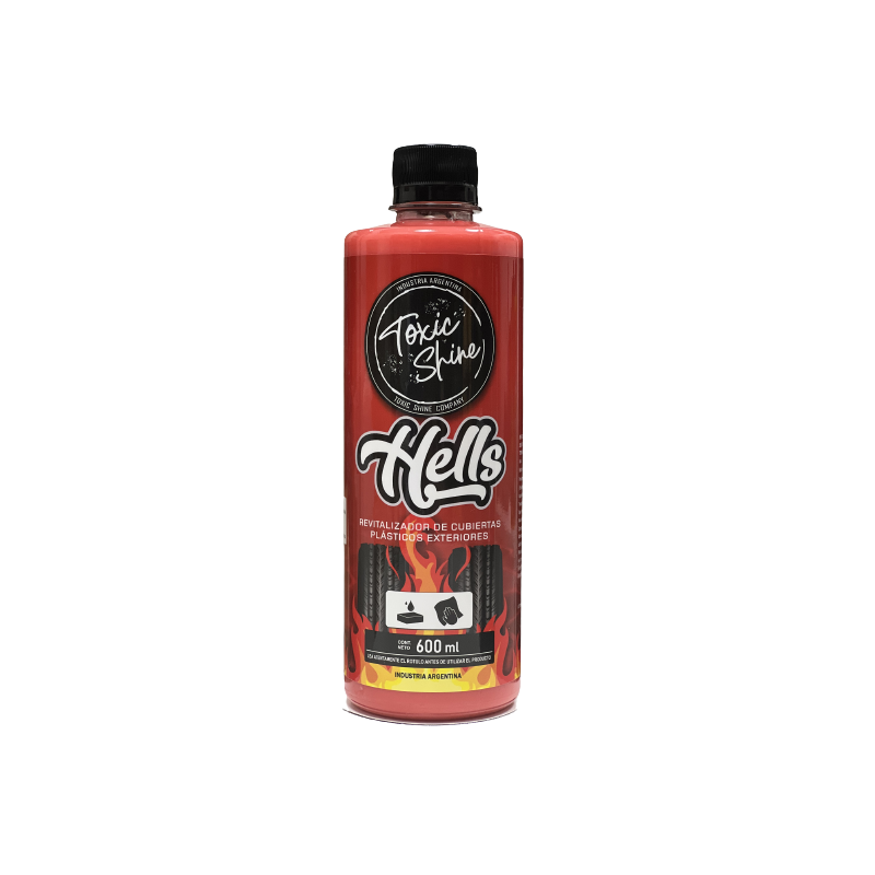 Acondicionador De Cubiertas Y Plasticos De Exterior Hells Toxic Shine