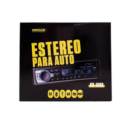 Estereo Oregon Or-1000 USB, Bluethoot, Aux, Control Remoto, Tarjeta Memoria, Frente Fijo