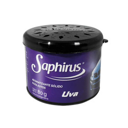 Aromatizante Solido Para Autos De 80 G Saphirus