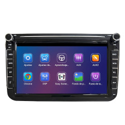 Estereo Multimedia Especifico Serie Q8 Volkswagen Android 10 2Ram + 32G - Carplay