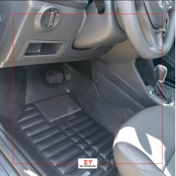 Alfombra Termoformada Volkswagen G5 Gol Gol Trend Voyage 2007+