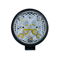 Faro Led Circular 47 Led Blanco Con Drl Running RGB 10.8X2X11CM DJ912SPIN Luxled