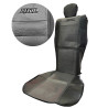 Funda Cubre Asiento Luxury Premium Talle B Color Negra Y Gris Qkl