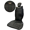 Funda Cubre Asiento Audax Premium Talle B Color Negra Y Rojo Qkl