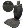 Funda Cubre Asiento Audax 2 Piezas Premium Color Negra Qkl