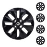 Juego De Tazas Volkswagen Negro Gol Trend 13-15 14 Pulgadas TW4625N