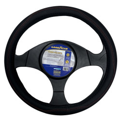 Cubre Volante Goodyear Negro Con Costura GY-2331