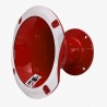 Corneta Ks Aluminio Corta Roja 2 Pulgadas Profundidad 13cm Diametro 16x18cm