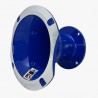 Corneta Ks Aluminio Corta Azul 2 Pulgadas Profundidad 13cm Diametro 16x18cm