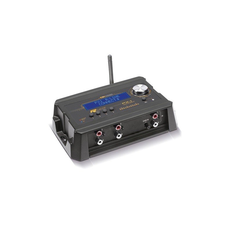 Procesador De Audio Expert Px1 R Line Connect 4 Canales Limiter Bluetooth