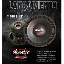 Woofer Master 620s 620 Rms 12 Pulgadas 4 Ohms