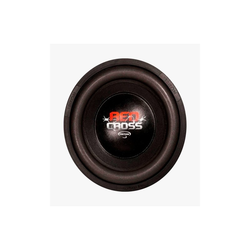 Subwoofer Triton Red Cross 12 Pulg. 500 Rms 2 + 2
