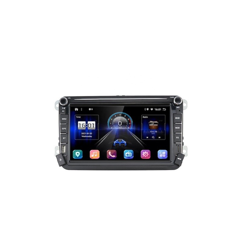 Estereo Multimedia Especifico Vw Con Botonera 10 Android 10 2ram + 32g Usb Bt Espejo Pantalla Fm Am Play Car Android Auto / Gps