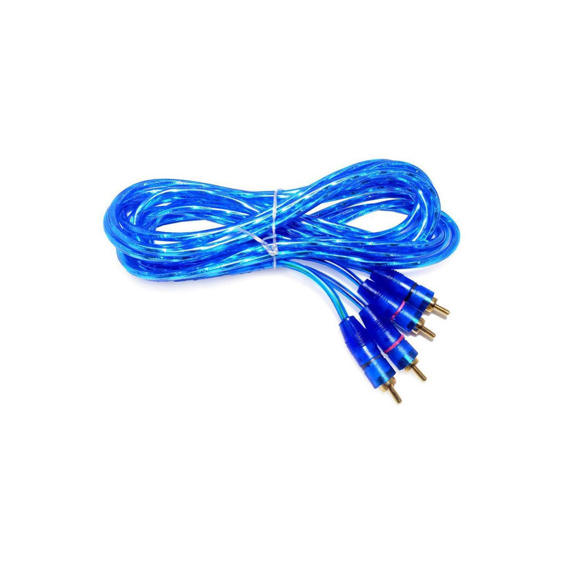 Cable Rca A Rca Standart Blauline 1 Metros Kta-019 1m