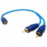 Cable Rca Bifurcador Y Blauline 2m/1h Standart 30 Cm