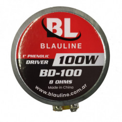 Driver Blauline Bd100 Fenolico 1 Pulgada 100w 8 Ohms