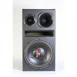 Caja Trio Bomber Subwoofer Bomber One 12 Pulg  Drivers Db200x Tweeter Stb350