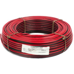 Cable Bipolar Bafle 2 X 1.5 Rojo - Negro Por Metro - Rollo 100 Mts