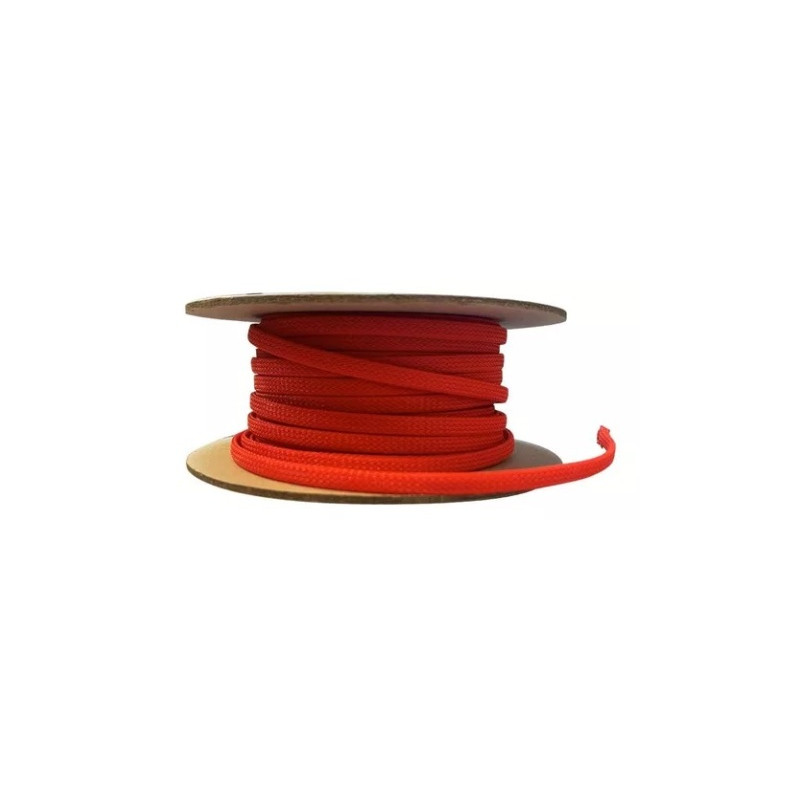 Cubre Cable Piel De Serpiente Rojo 4 Gaus X Metro ( Rollo X 30 Metros )
