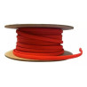 Cubre Cable Piel De Serpiente Rojo 4 Gaus X Metro ( Rollo X 30 Metros )