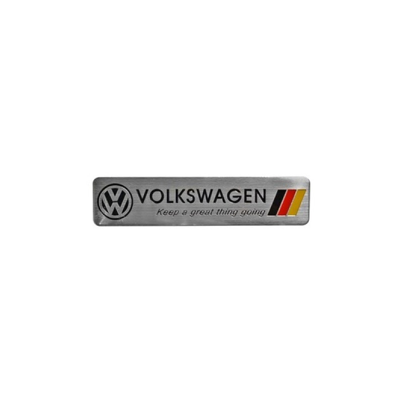 Insignia Volkswagen Logo Y Bandera
