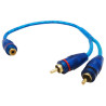 Cable Rca Bifurcador Y Blauline 2m/1h Standart 30 Cm