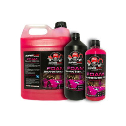 Shampoo Foam Bubble Gum con Carnauba 5 Litros Especial Uso Foam Lance Ph Neutro Supercar